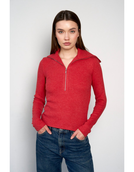 Лонгслив на молнии Лонгслив на молнии