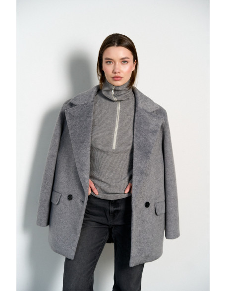 Лонгслив на молнии 