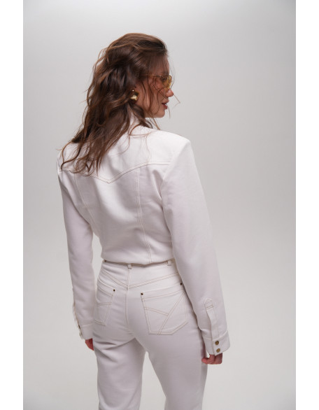 Брюки Denim straight 