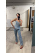 Корсет Denim голубой