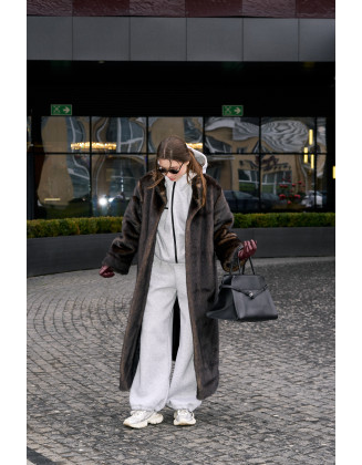 Шуба Vintage коричневая