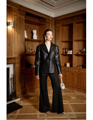 Жакет Skin матовый черный