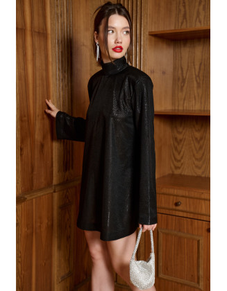 Платье Игристое черное