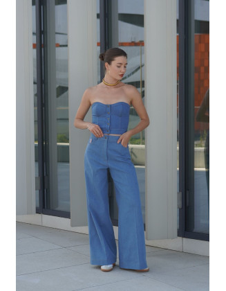 Брюки Denim голубые