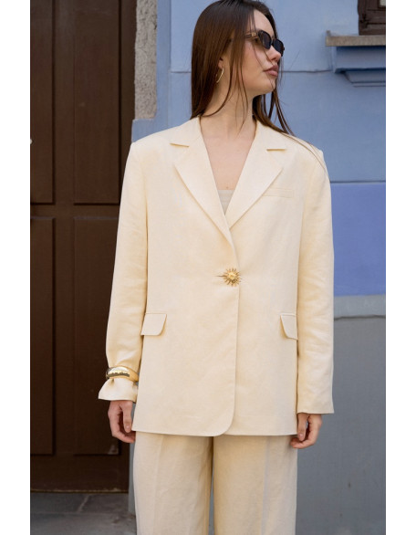 Жакет изо льна 