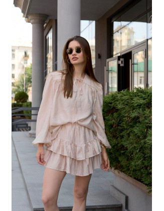 Костюм Joli бежевый