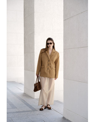 Юбка вуаль беж