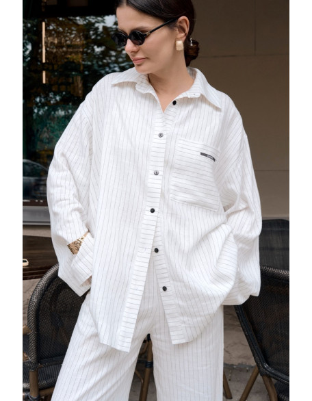 Рубашка в полоску 