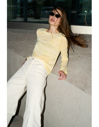 Лонгслив Base FLY лимонный