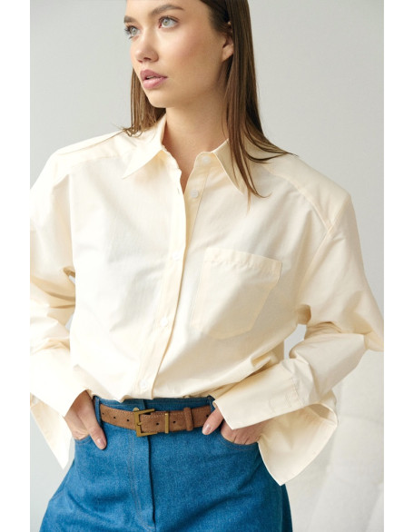 Рубашка с плечом 