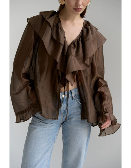 Блузка из тенсела 