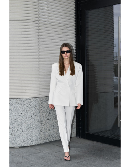 Брюки трубы 