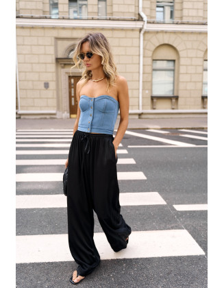 Корсет Denim голубой