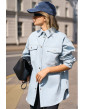 Рубашка Denim светло-голубая