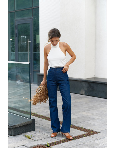 Брюки Denim straight 