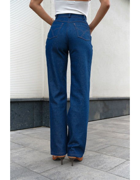 Брюки Denim straight 