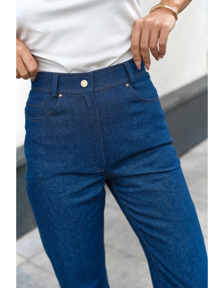 Брюки Denim straight 
