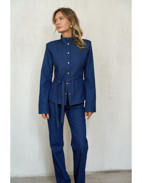 Брюки Denim straight 