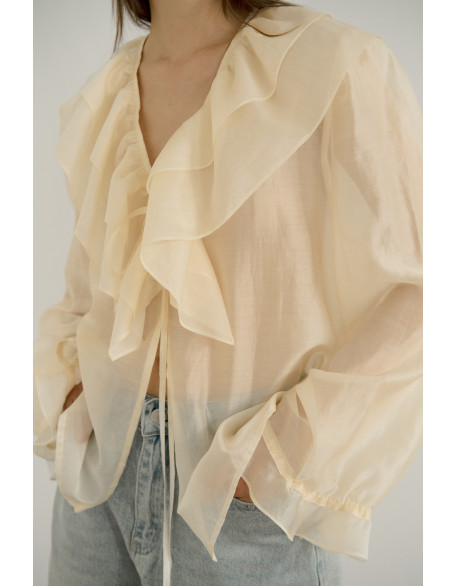 Блузка из тенсела 