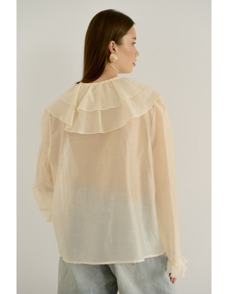 Блузка из тенсела 