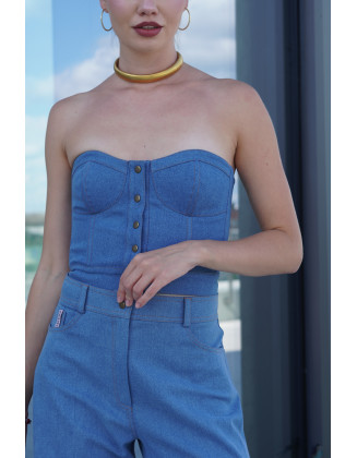 Брюки Denim голубые