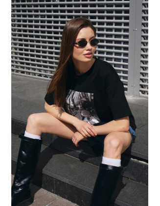 Футболка Vogue is my Work черная