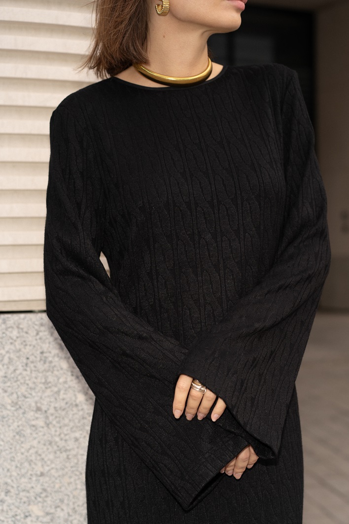 Платье Belle черное