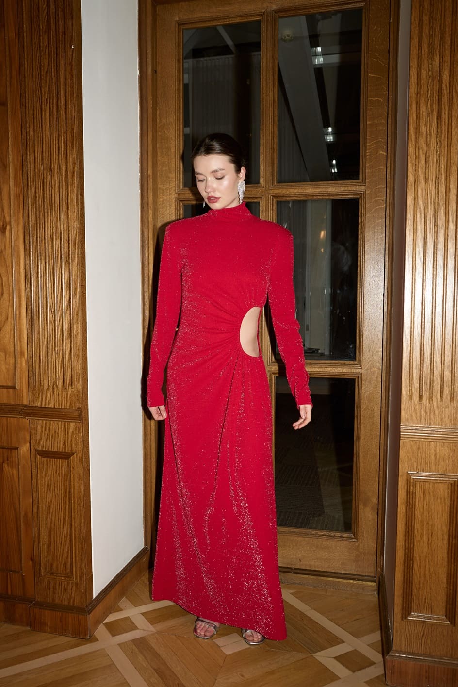 Платье Hollywood красный