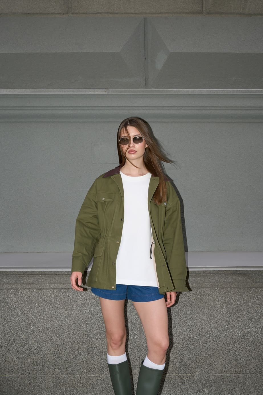 Жакет Worker оливковый