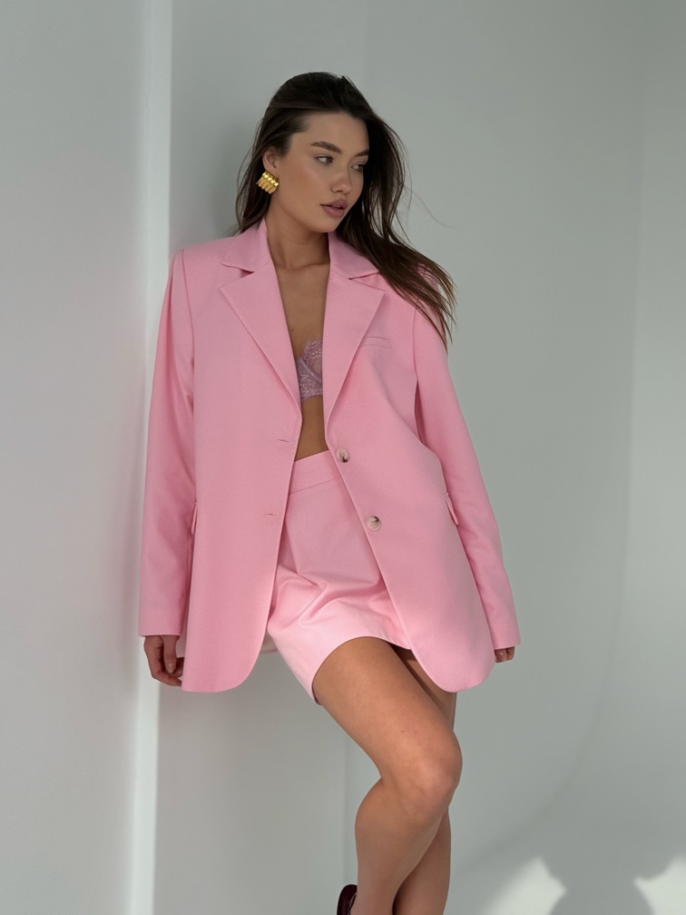 Юбка мини pink розовая