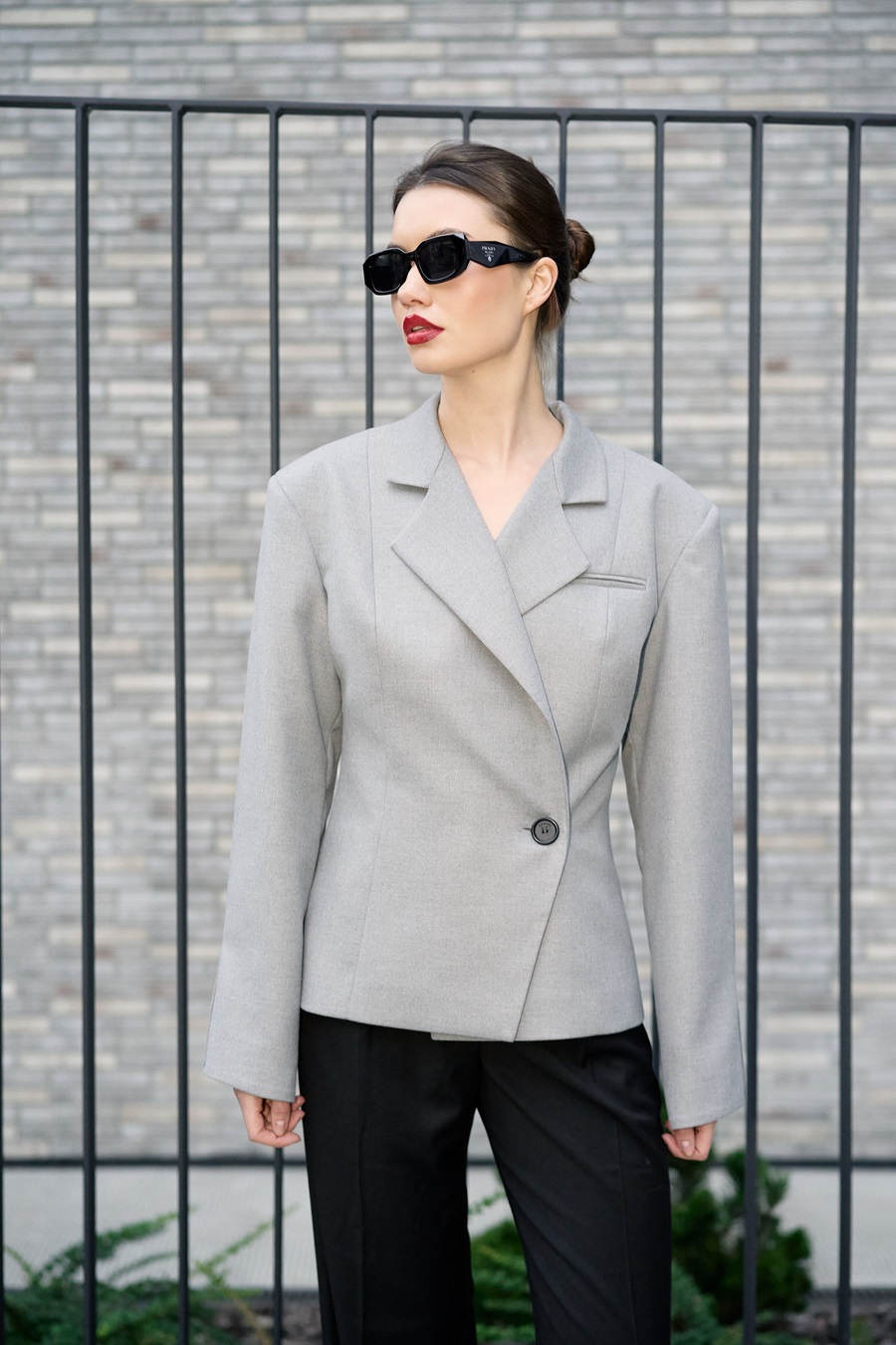 Жакет X серый